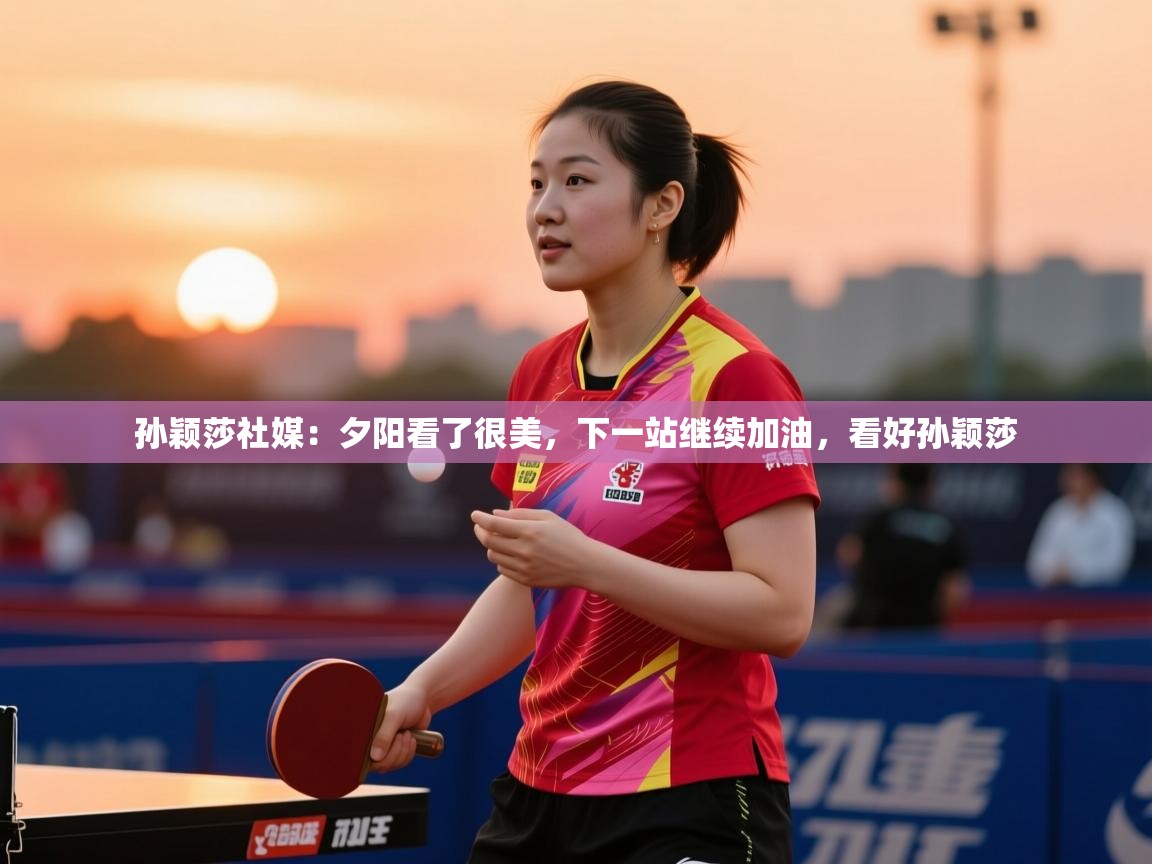 2025华体会登录孙颖莎社媒：夕阳看了很美，下一站继续加油，看好孙颖莎